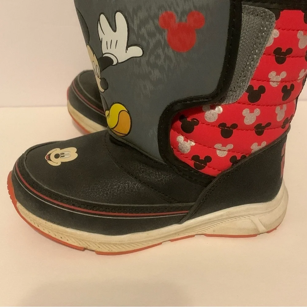 Disney Mickey Mouse Kids Snow Boots